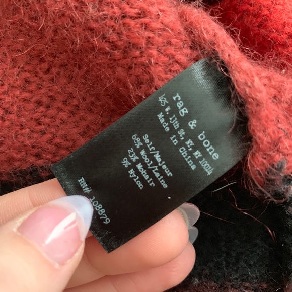 RAG & BONE bedford draped cardigan size small - Picture 4 of 6